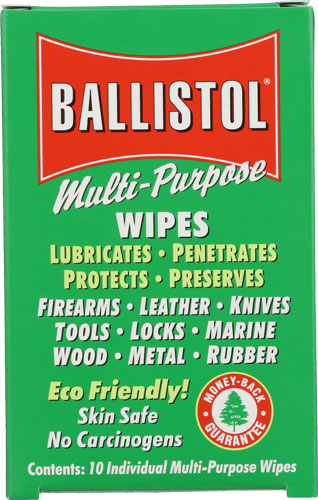 BALLISTOL WIPES 10 WIPES/BOX