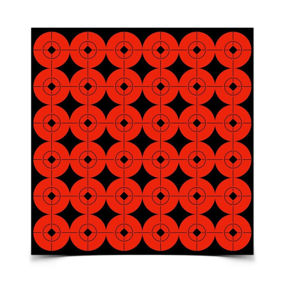 TARGET SPOTS 1IN ORANGE TARGET - 360 TARGETS