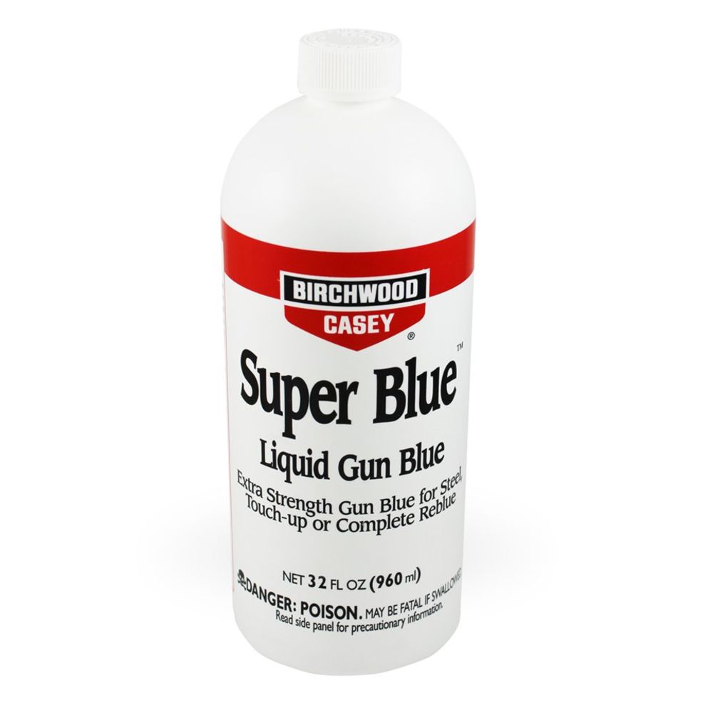 SUPER BLUE LIQUID GUN BLUE / 32 OZ