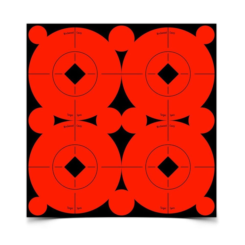 TARGET SPOTS 3IN ORANGE TARGET - 40 TARGETS