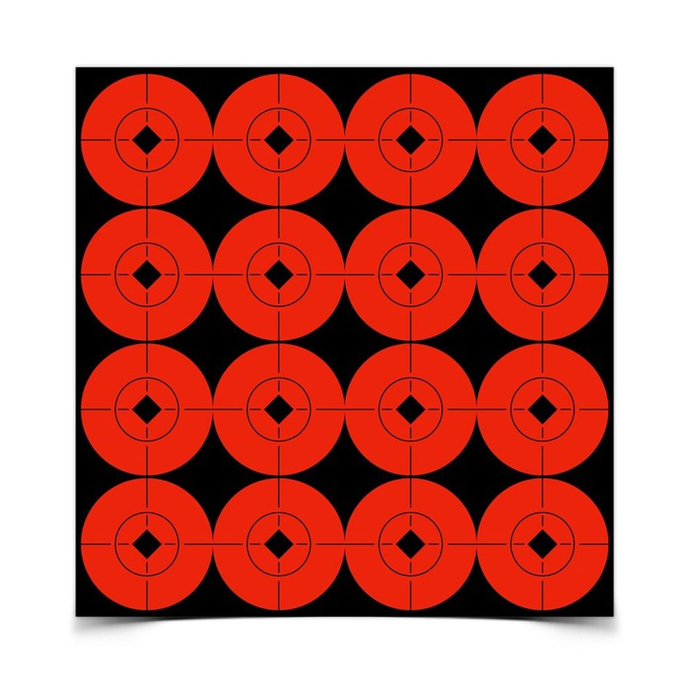 TARGET SPOTS 1.5IN ORANGE TARGET - 160 TARGETS
