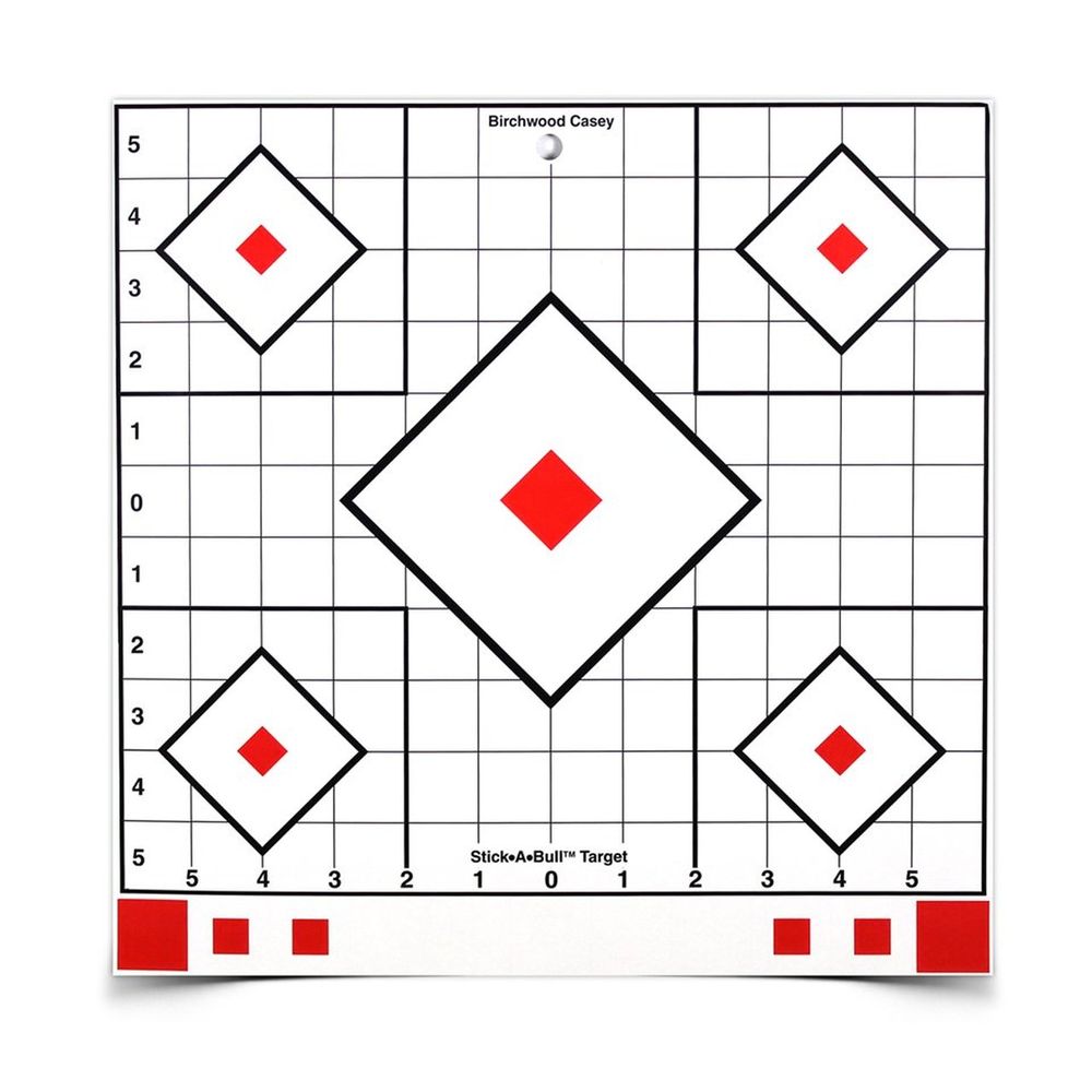 STICK-A-BULL 12IN ADHESIVE SIGHT-IN - 5 SHEETS