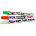 SUPER BRIGHT TOUCH-UP PEN KIT / 0.33 OZ / GREEN RED & WHITE