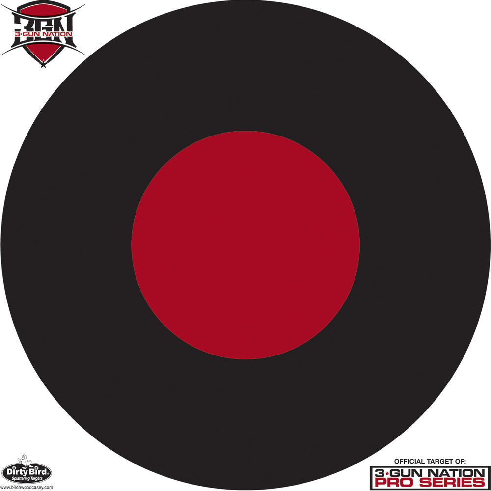 DIRTY BIRD 17.25IN 3-GUN NATION TARGET - 5 SHEETS