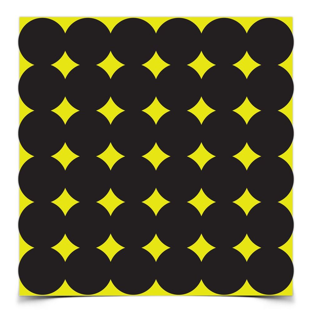 SHOOTNC 1IN BLACK PASTERS/TARGETS / 432 TARGETS