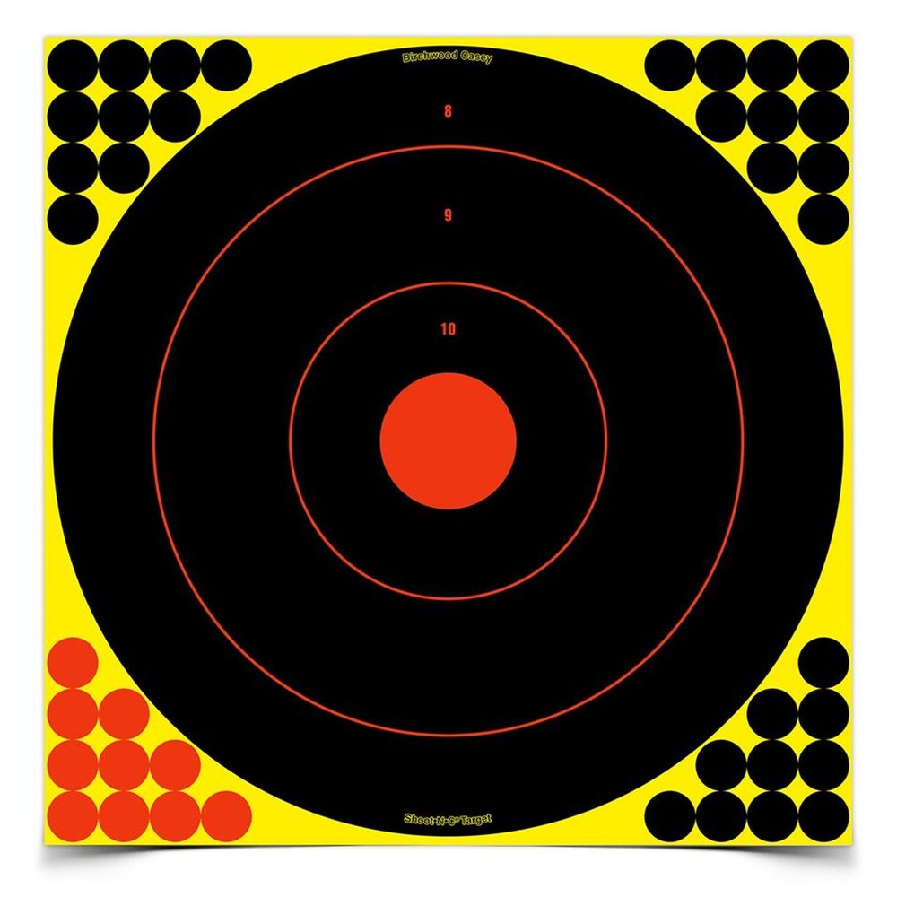 SHOOTNC 17.25IN BULLSEYE TARGET / 100 SHEET PACK