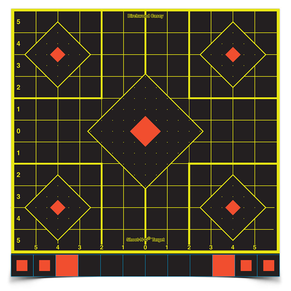 SHOOTNC 12IN SIGHT-IN TARGET / 5 TARGETS