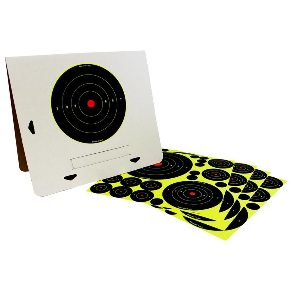SHOOTNC DELUXE TARGET KIT / 40 TARGETS (4-8IN 4-6IN 8-3IN 24-2IN & 40-1IN)
