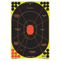 SHOOTNC 12IN X 18IN HANDGUN TRAINER TARGET / 5 TARGETS