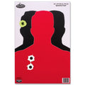 DIRTY BIRD 12IN X 18IN SILHOUETTE III TARGET - 8 SHEETS