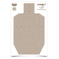 EZE-SCORER 12IN X 18IN BC IPSC PRACTICE PAPER - 10 SHEETS