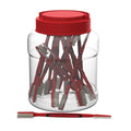 DUAL END CLEANING BRUSHES IN PLASTIC TUB (25 PACK)