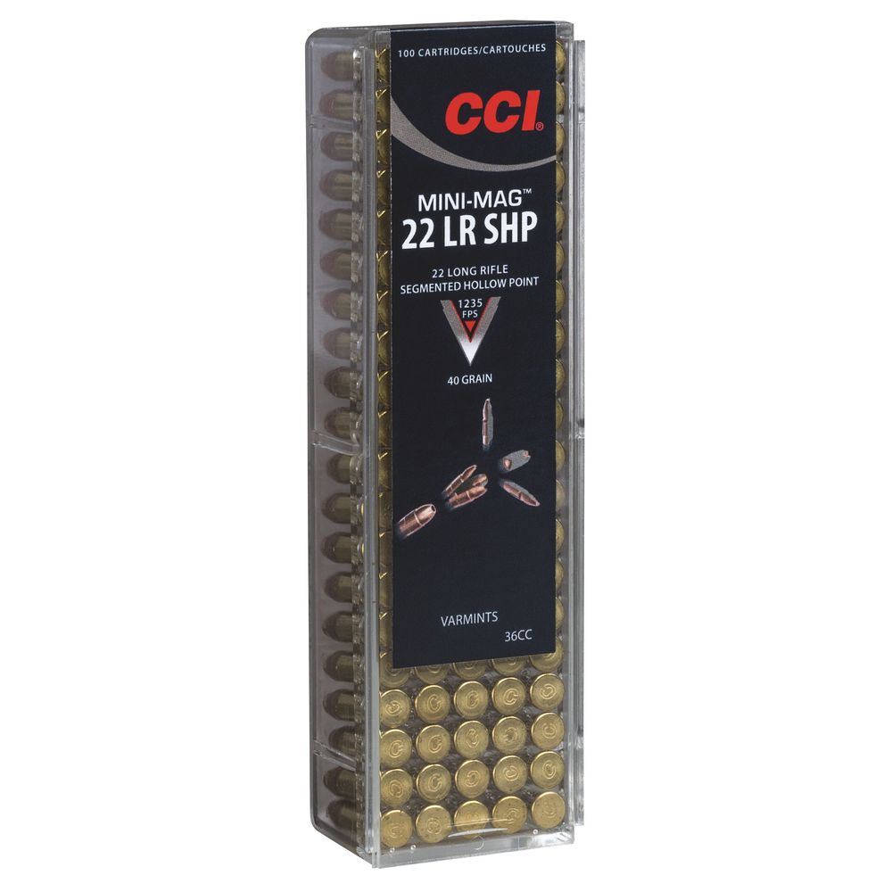 SEGMENTED HP 22LR MINI MAG 40GR 100RD/BX
