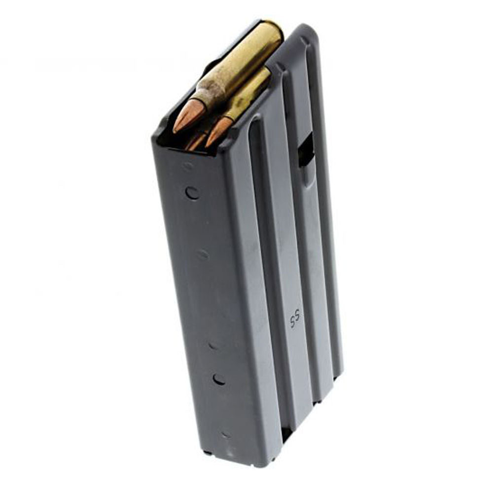AR15 223 SS BLK ORG FLWR 20RD MAG