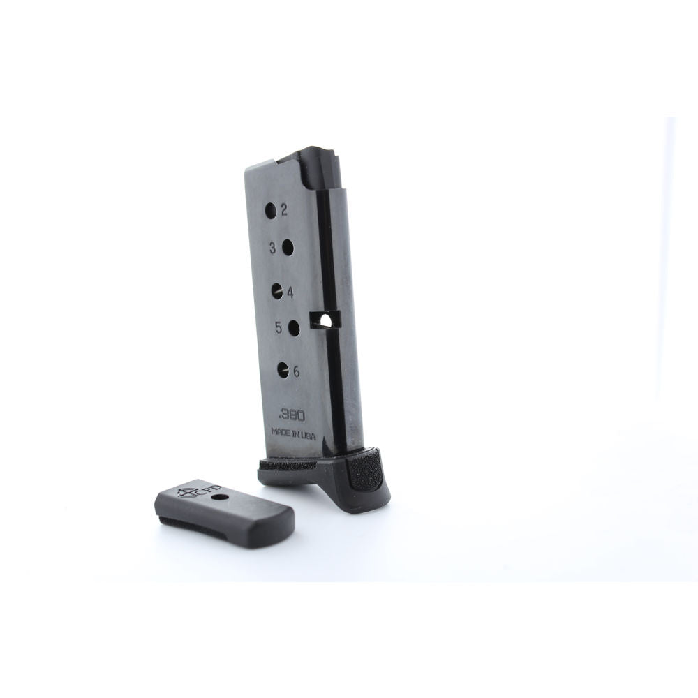 RUGER LCP/LCP2 380ACP BL 6RD MAG