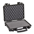 SINGLE PISTOL CASE BLK PRE CUBED FOAM