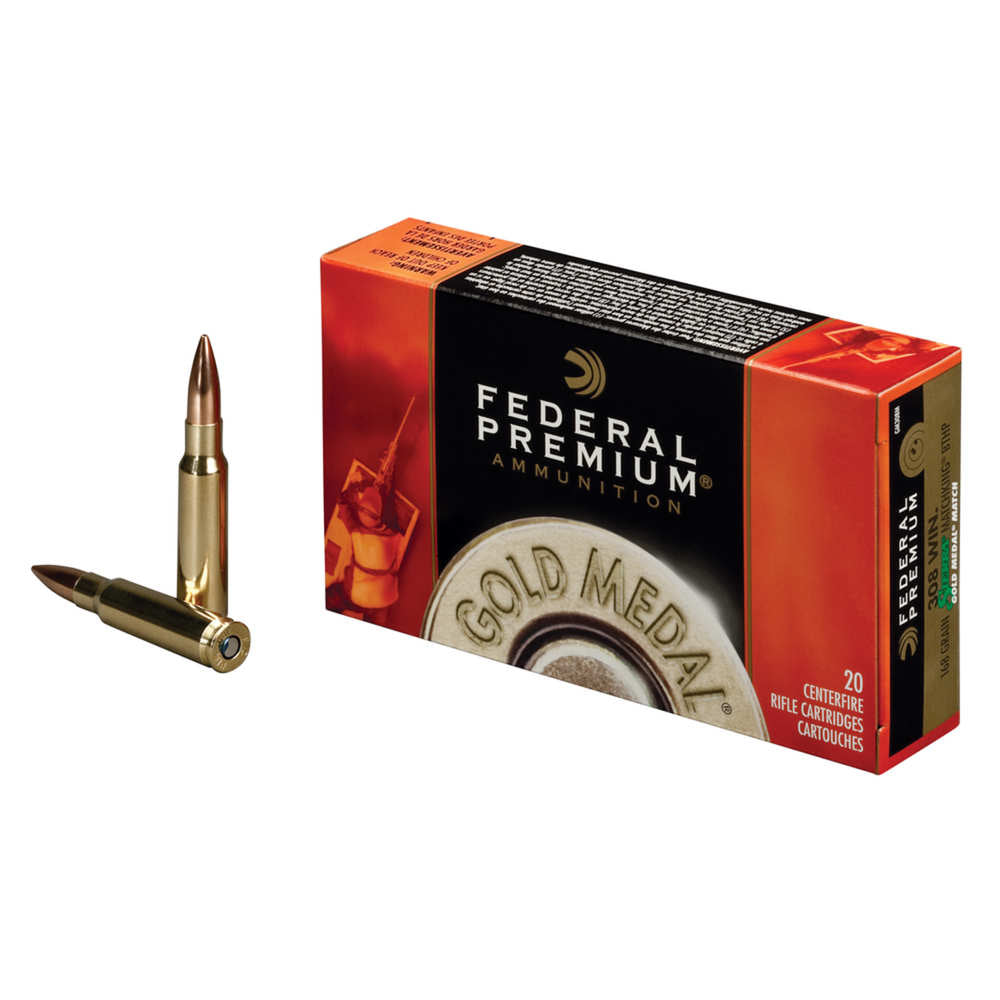 GOLD MEDAL 308 WIN 168GR BTHP 20RD/BX