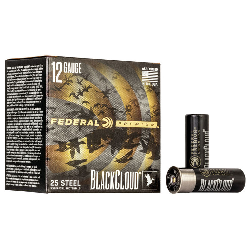 BLK CLD 12GA 3IN 1-1/4OZ SZ 2 25RD/BX