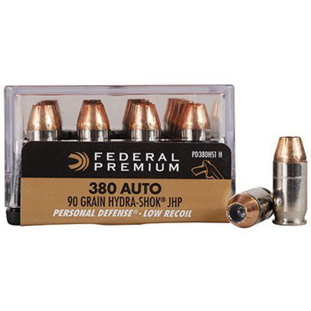 HYDRA SHOK 380 AUTO 90GR JHP 20RD/BX
