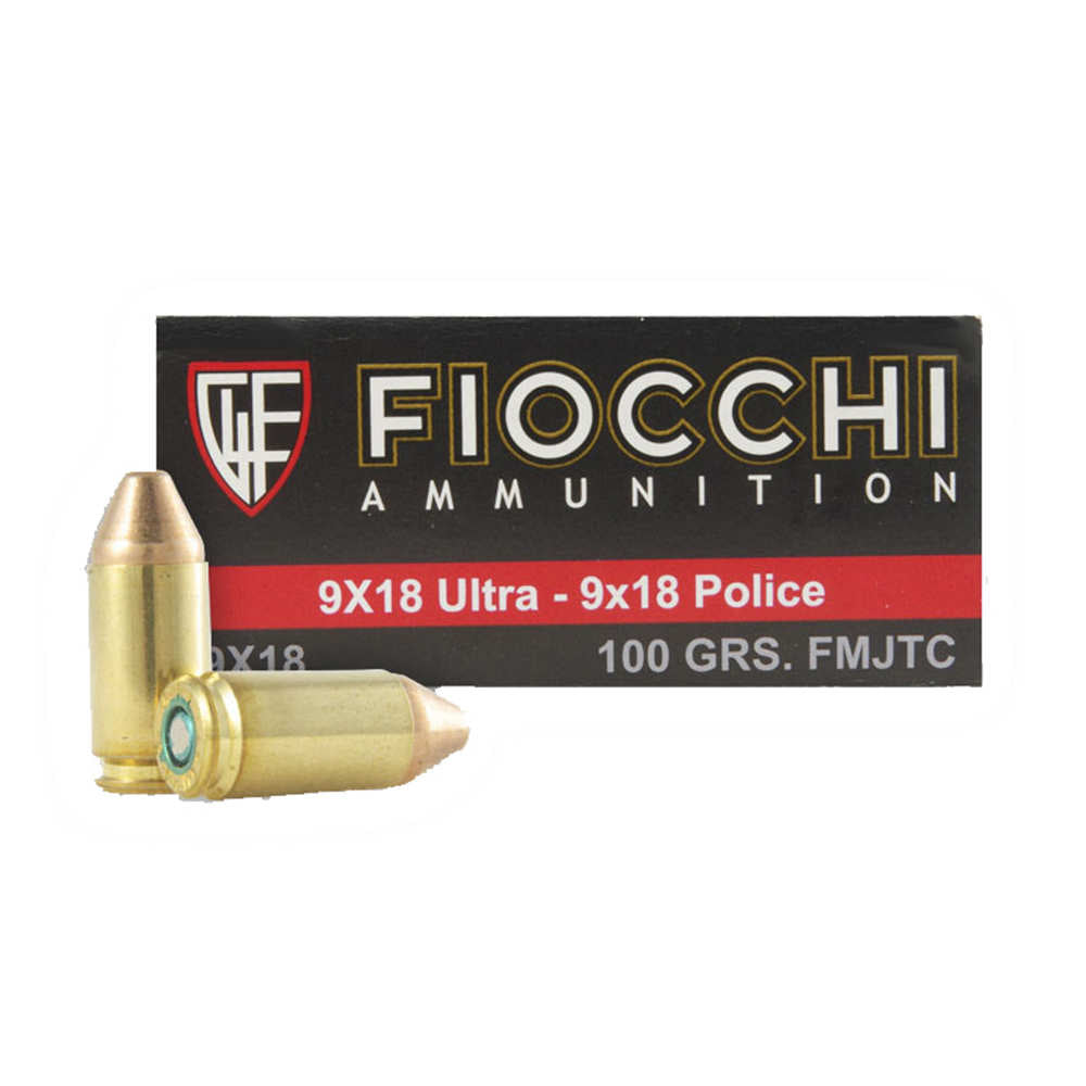 AMMO CLASSIC 9X18 ULTRA 100GR FMJ 50RD