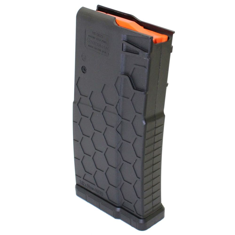 10 ROUND SR-25 RESTRICTED POLYHEX2 BLK