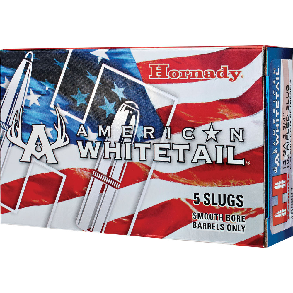 AMMO 12 GA RIFLED SLUG 1 OZ AW 5/BX