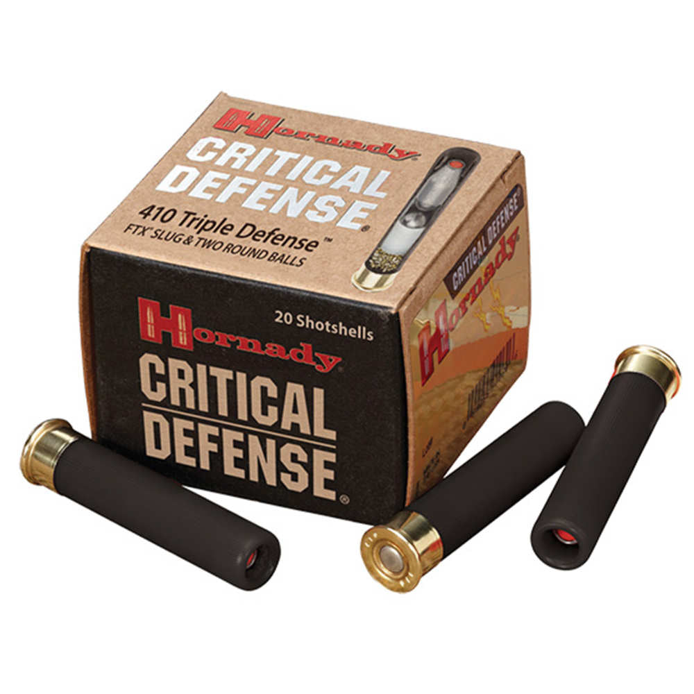 AMMO 410 2 1/2IN TRIPLE CRITICL DEF 20/BX