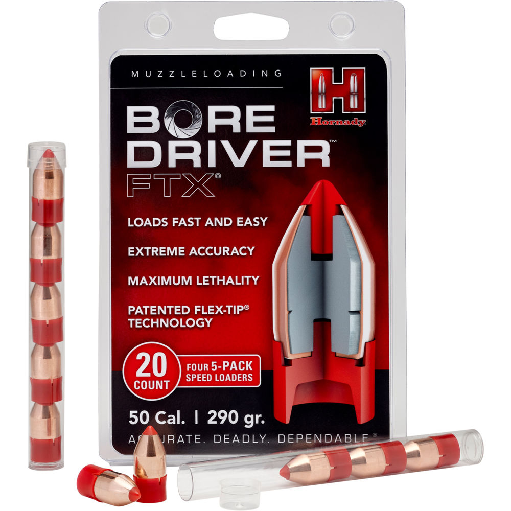 50 CAL 290 GR BORE DRIVER FTX 20/BX