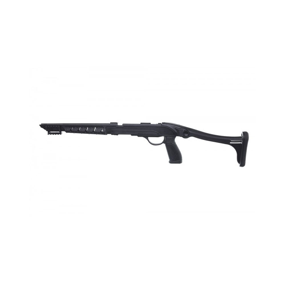 SAV 64 TACTICAL FOLDING STK BLK POLYMER