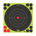 8IN GREEN BULLS EYE TARGET 30 QTY PK BG