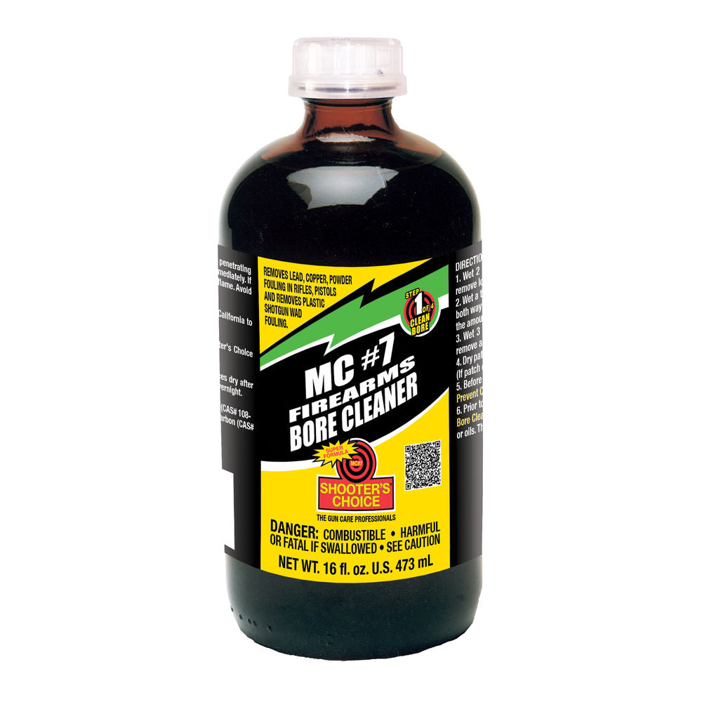 NO 7 BORE CLNR/COND 16OZ GLASS BTL