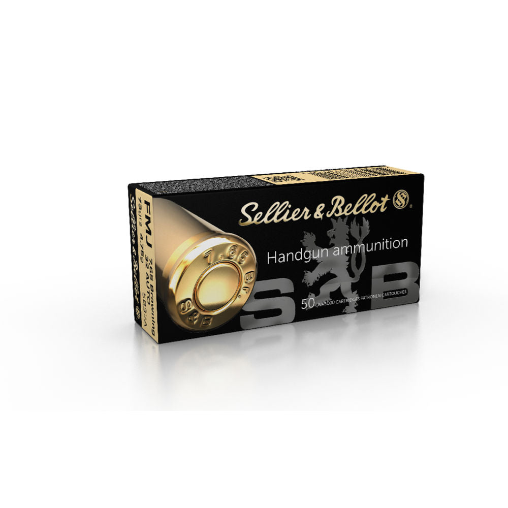 HANDGUN 32 AUTO 73GR FMJ 50RD/BX