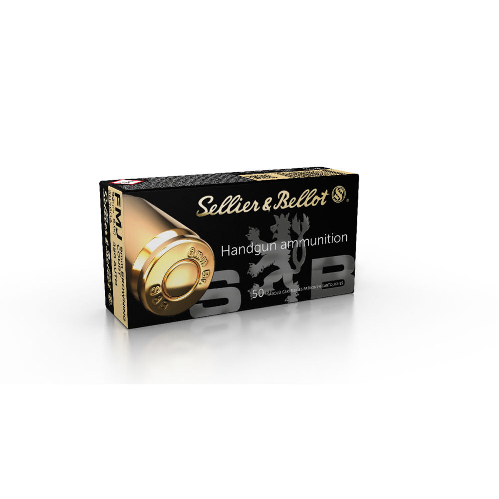 HANDGUN 380 AUTO 92GR FMJ 50RD/BX