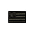 US FLAG BLACK PATCH