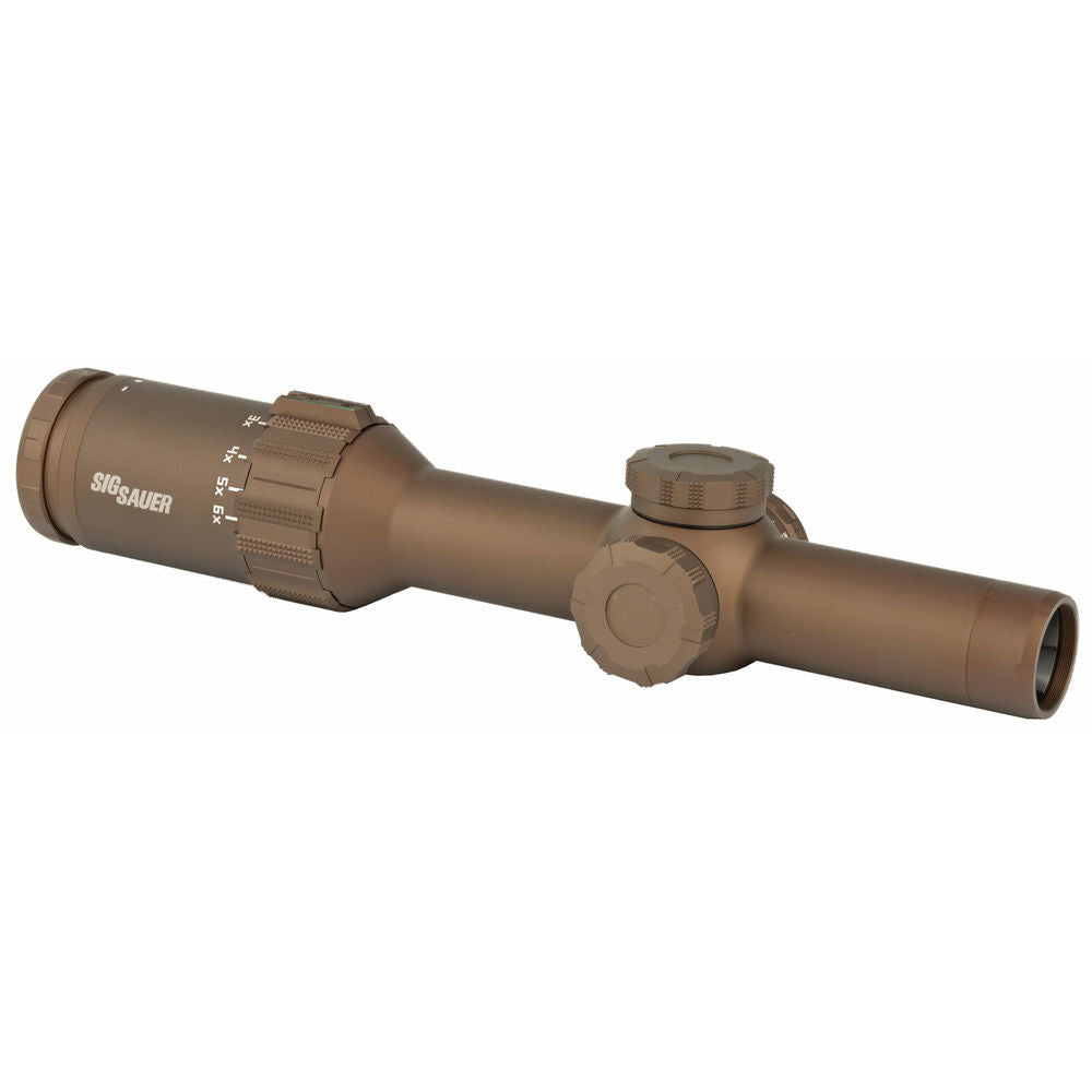 TANGOGT 1-6X24MM 30MM FFP DWLR6 ILLUM RET FDE SDMR