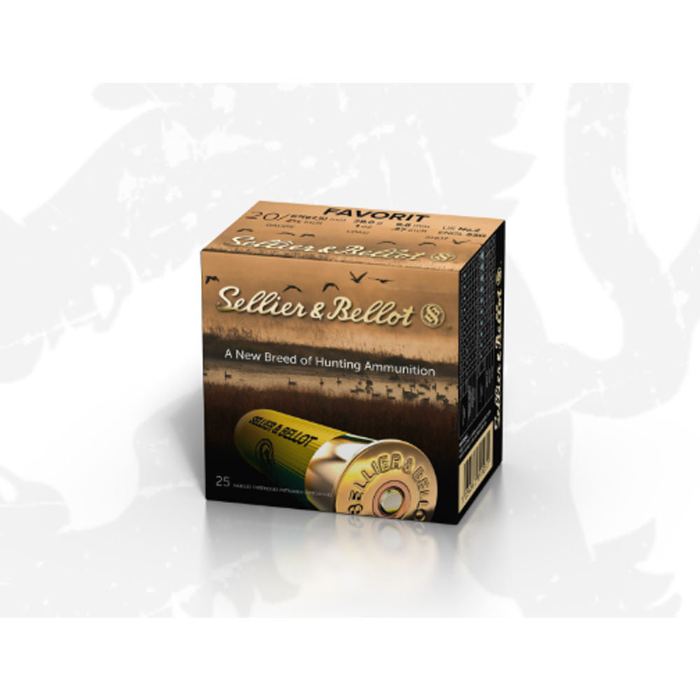 SHOTSHELLS 20GA 2.75IN #2 25RD/BX