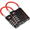 HORNADY TSA PADLOCK W/CABLE 2 PK