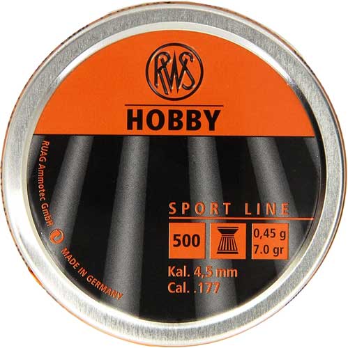 RWS PELLETS 177 HOBBY 7 GRAIN