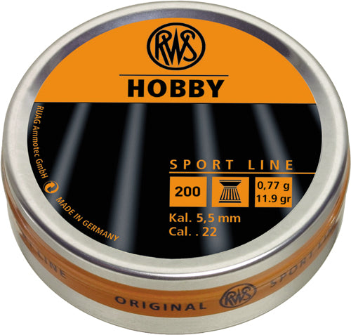 RWS PELLETS 22 HOBBY 11.9GR