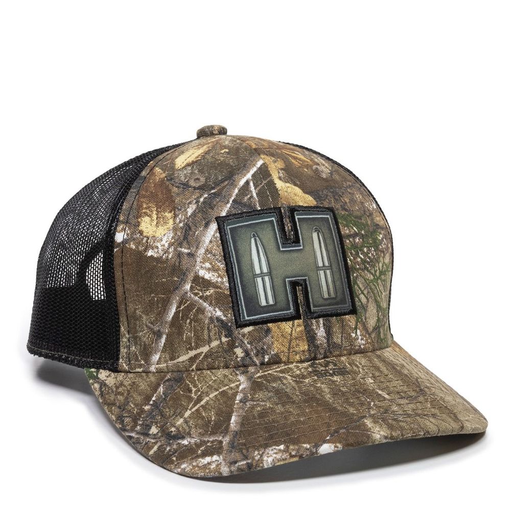 REALTREE EDGE/ BLACK HAT SZ A