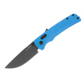 FLASH AT CIVIC CYAN FOLDING KNIFE