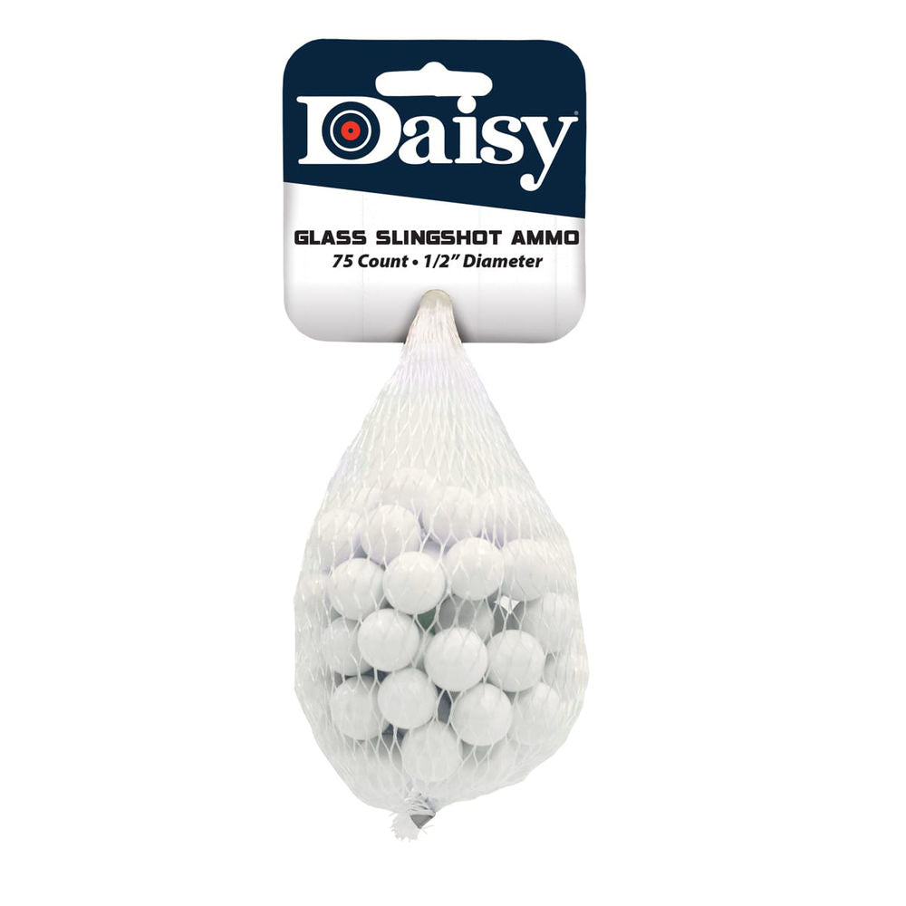 1/2IN GLASS SLINGSHOT AMMO 75/CT