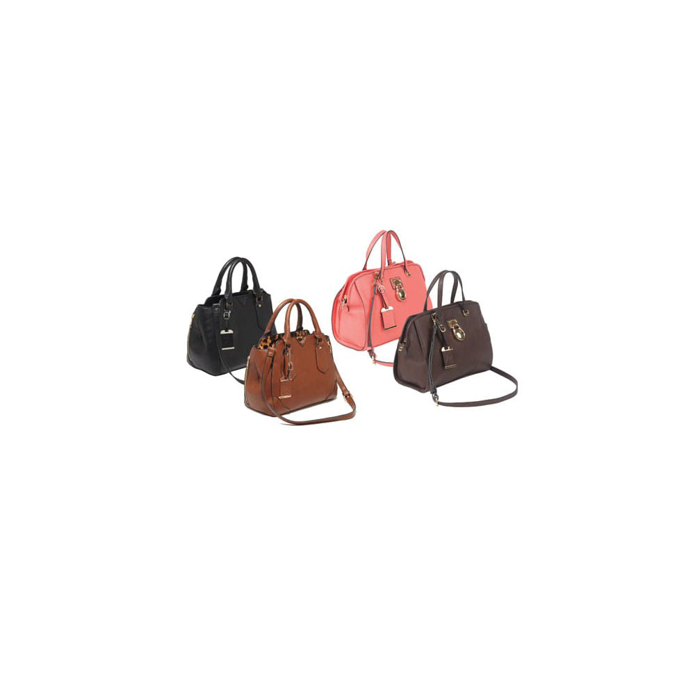 SATCHEL PURSE W/HOLSTER CHOC BROWN