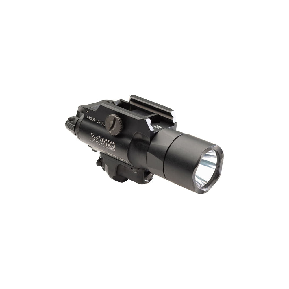 X400 TURBO THUMBSCREW RED LASER BLACK