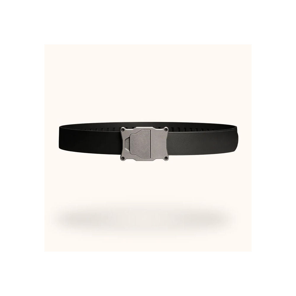 APOGEE BELT GREY BUCKLE/BLACK BELT