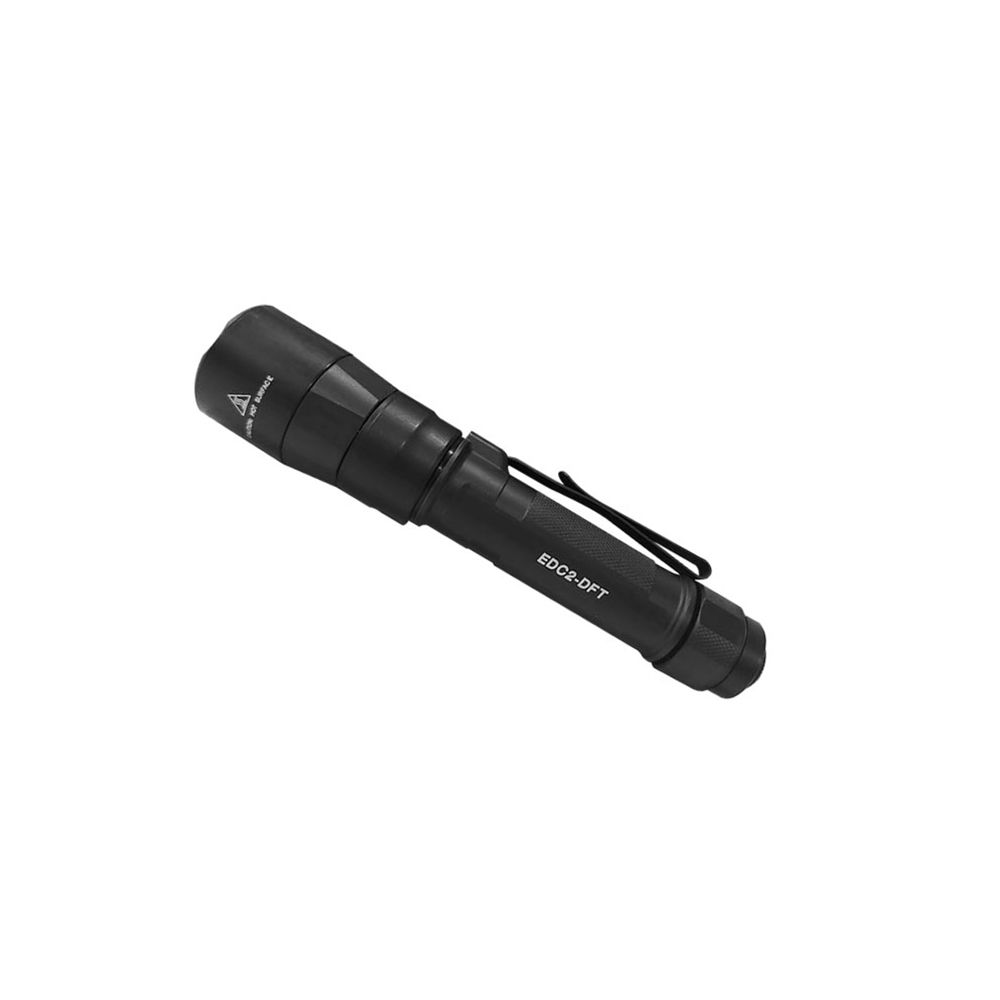 EC LIGHT DUAL FUEL TURBO 18650/123 BLACK