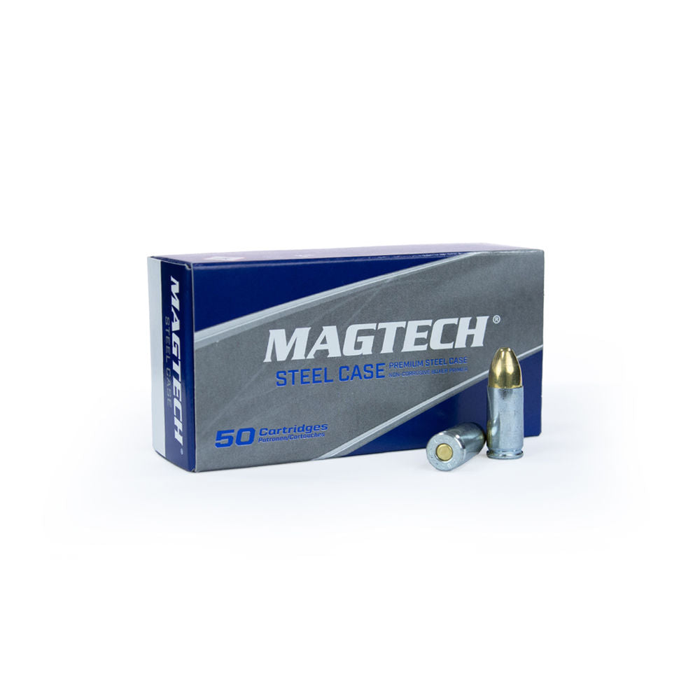 9MM FMJ STEEL 115GR 50/BX