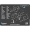 BERETTA 92 SCHEMATIC CHAR GRAY