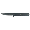EK FOLDER BLACK 4IN BLADE DROP POINT PLAIN EDGE