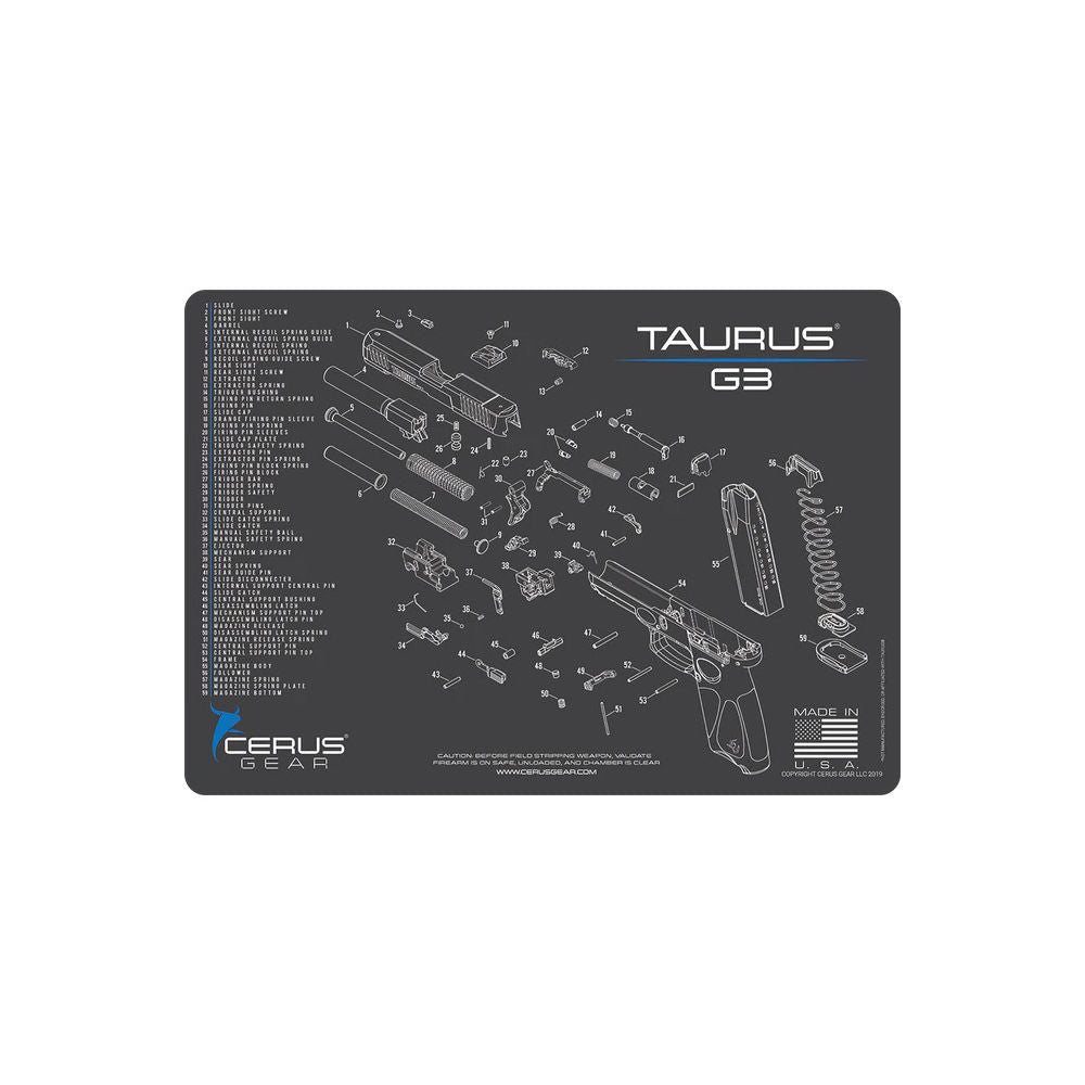 TAURUS G3 SCHEMATIC CHAR GRAY